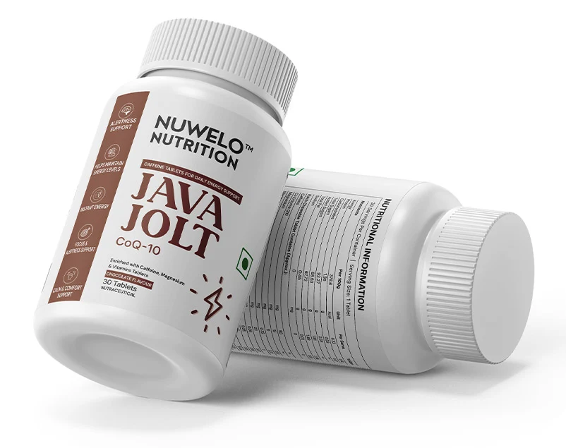 Nuwelo Nutrition Java Jolt CoQ-10 bottle